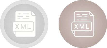 XML Vector Icon
