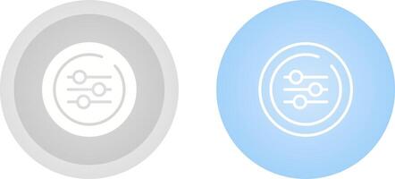 Equalizer Circle Vector Icon