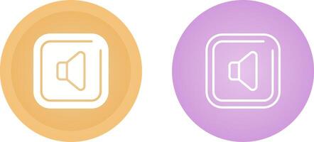 Speaker Square Vector Icon