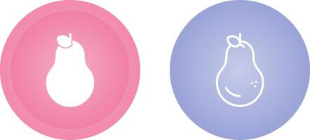Pear Vector Icon