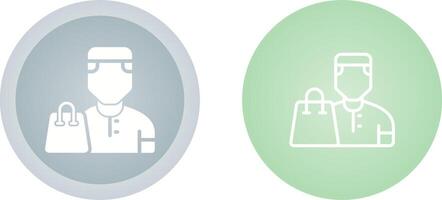 User Shopping Vector Icon