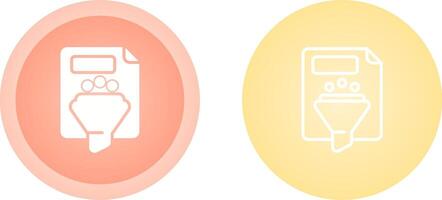 Filtering Vector Icon