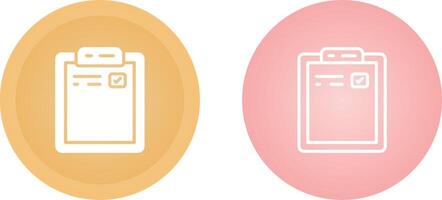 Clipboard Vector Icon