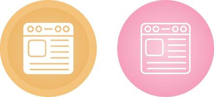 Browser Vector Icon