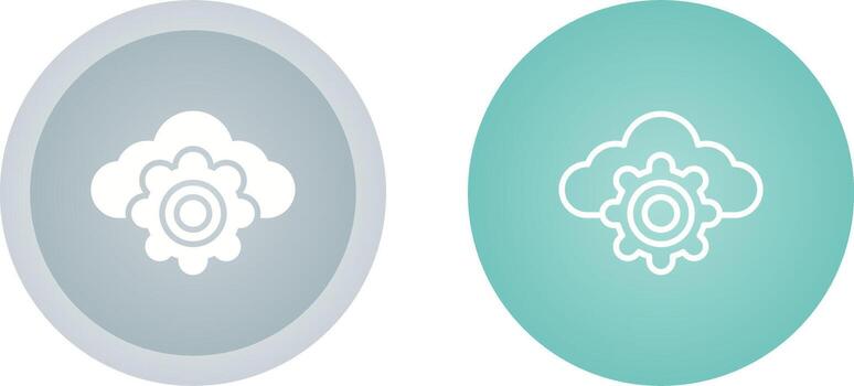 Cloud Computing Vector Icon