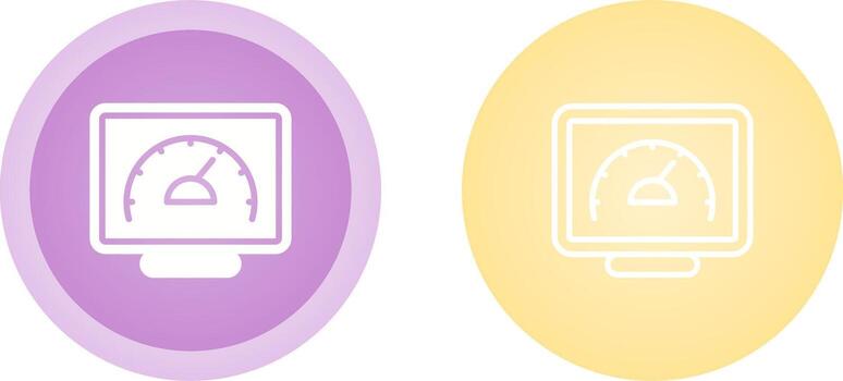 Desktop Computer Vector Icon