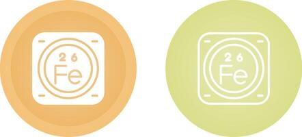 Unique Two Icons Set vector