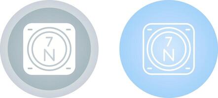 Unique Two Icons Set vector