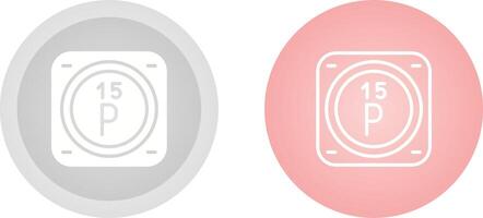 Unique Two Icons Set vector
