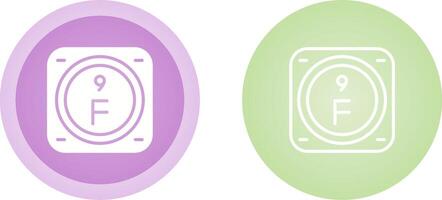 Unique Two Icons Set vector