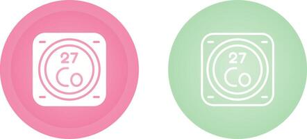 Unique Two Icons Set vector