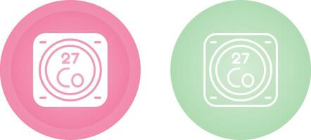 Unique Two Icons Set vector