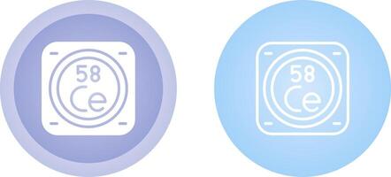 Unique Two Icons Set vector