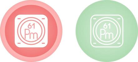 Unique Two Icons Set vector