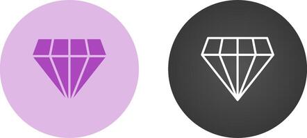 icono de vector de diamante