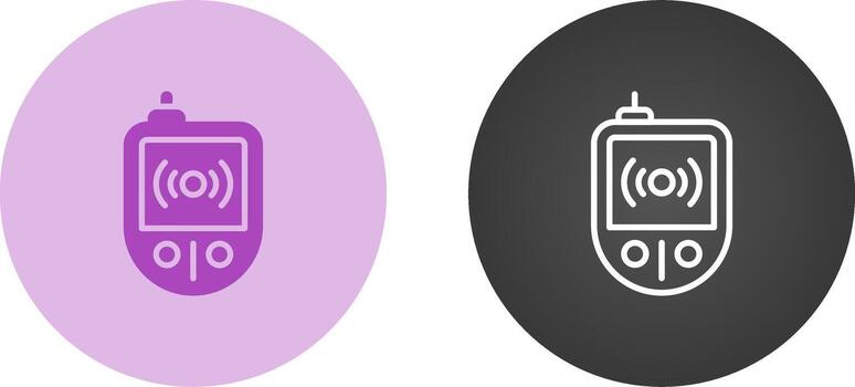 rfid lector vector icono