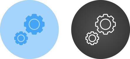 Gears Vector Icon