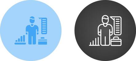 HR Analytics Vector Icon