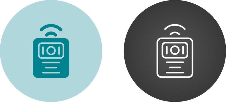 inalámbrico intercomunicador vector icono