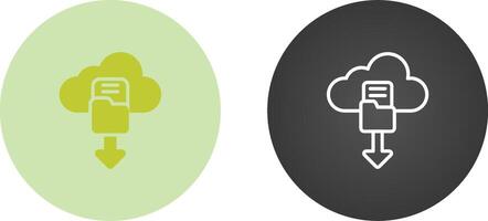 Cloud Security Auditing Vector Icon