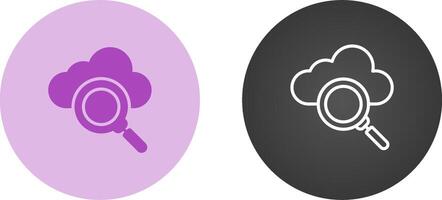 Cloud Server Vector Icon