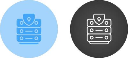 Data Center Security Vector Icon