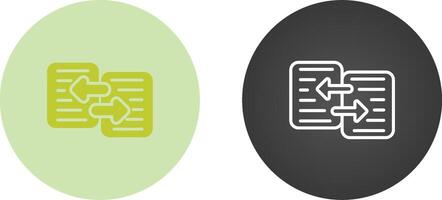 Data Transfer Vector Icon