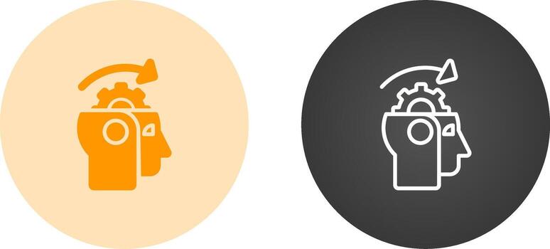 Machine Learning Vector Icon