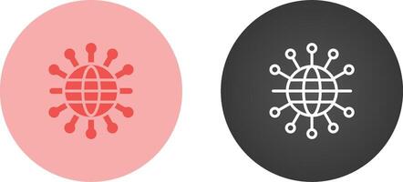 Network Topology Vector Icon