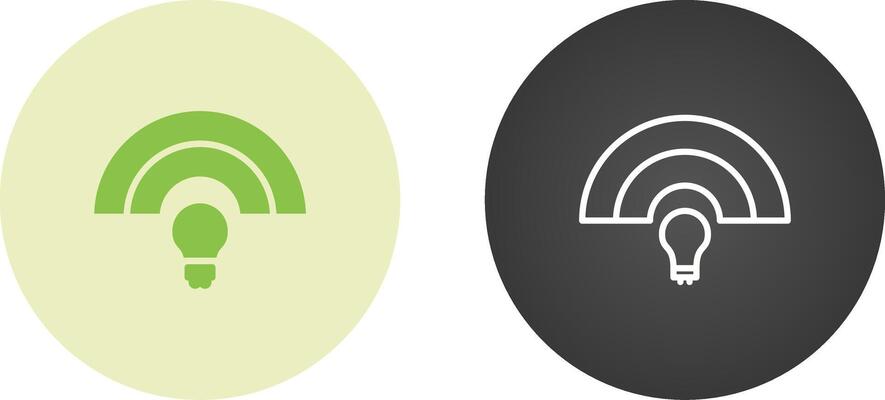 Creative Lightbulb Vector Icon