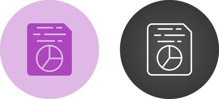 Document Insert Diagram Vector Icon