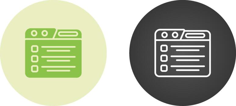 Task Manager Vector Icon