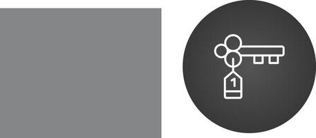 Door Key Vector Icon