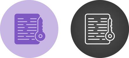 Document Access Vector Icon