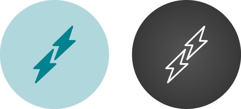 Lightning Vector Icon