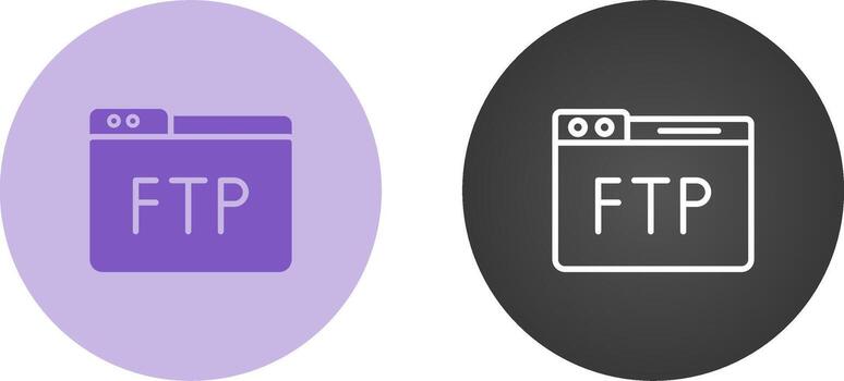 Ftp Vector Icon