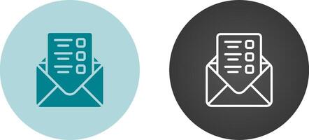 Mailing Lists Vector Icon