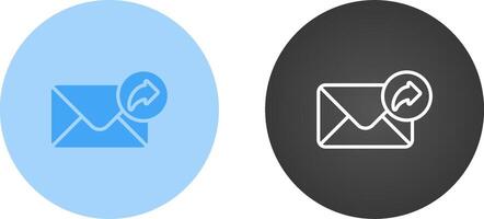 Email Forwarding Vector Icon