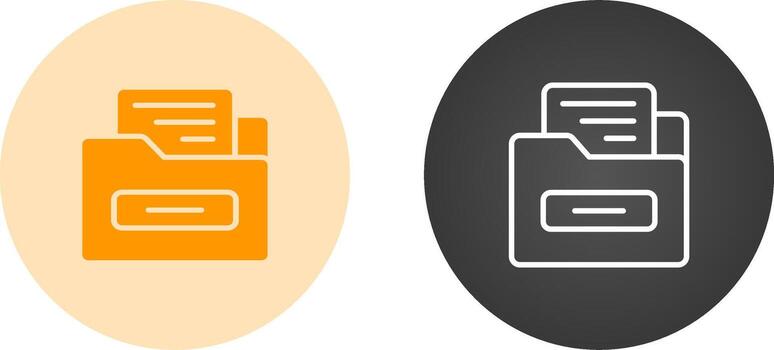 File Folder Vector Icon