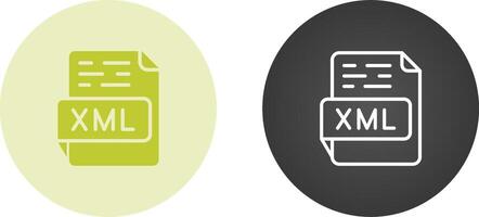 XML Vector Icon