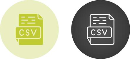 CSV Vector Icon