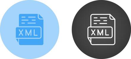 XML Vector Icon