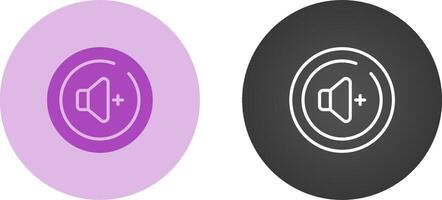 Volume Up Circle Vector Icon