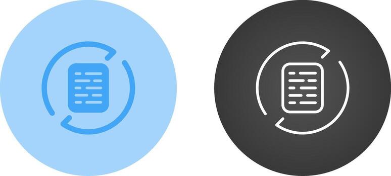 icono de vector de documento