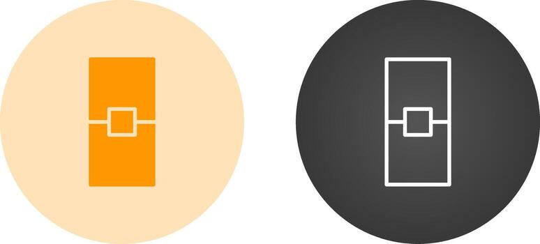 rectángulo vector icono