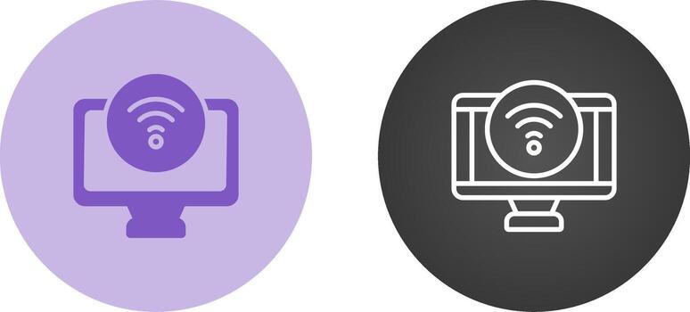 Computer Vector Icon