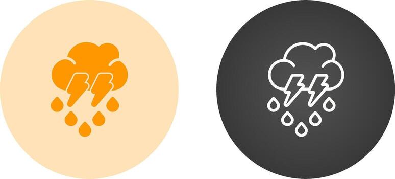 icono de vector de nube