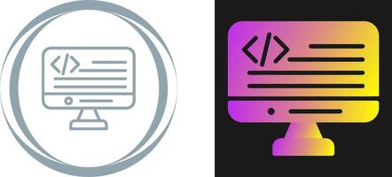 icono de vector de lenguaje de programación