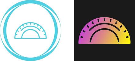 Protractor Vector Icon