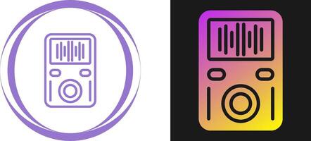 MP3 Player Vector Icon